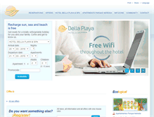 Tablet Screenshot of bellaplaya.com